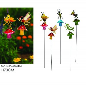 Διακοσμητικό κήπου μεταλλικό 70cm 77781605