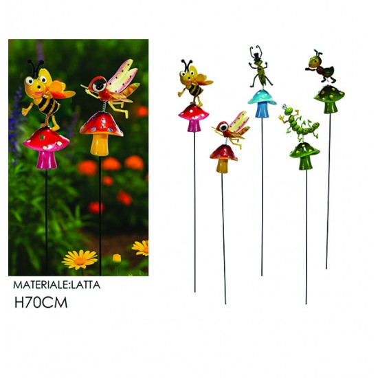 Διακοσμητικό κήπου μεταλλικό 70cm 77781605