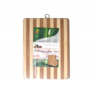 Ξύλινη βάση κοπής από μπαμπού 32x22cm 00101045