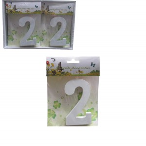 Ξύλινος αριθμός χειροτεχνίας "2"-δύο 30501316-2 Ξύλινος αριθμός χειροτεχνίας "2"-δύο 30501316-2