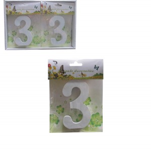 Ξύλινος αριθμός χειροτεχνίας "3"-τρία 30501316-3 Ξύλινος αριθμός χειροτεχνίας "3"-τρία 30501316-3
