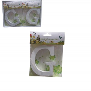 Ξύλινο γράμμα χειροτεχνίας "G" 30501317-G