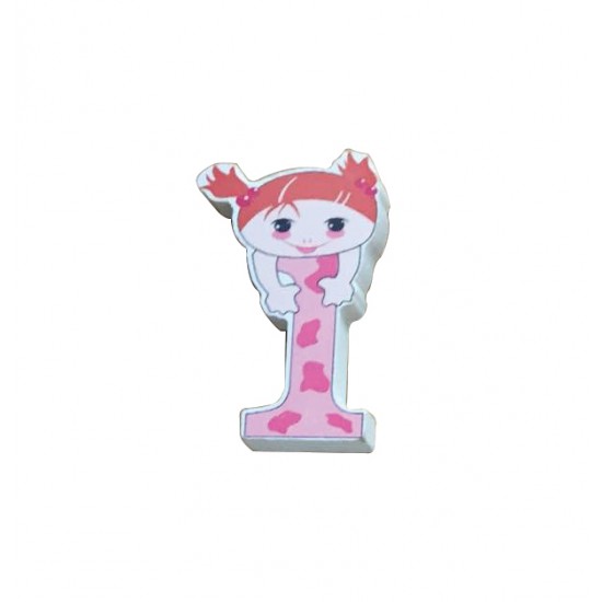 Ξύλινος αριθμός κορίτσι “1”-ένα [30501343]