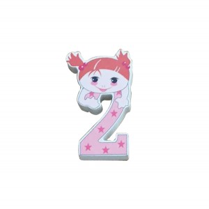 Ξύλινος αριθμός κορίτσι “2”-δύο 30501344 Ξύλινος αριθμός κορίτσι “2”-δύο 30501344