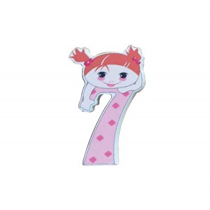 Ξύλινος αριθμός κορίτσι “7”-εφτά 30501349 Ξύλινος αριθμός κορίτσι “7”-εφτά 30501349