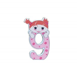 Ξύλινος αριθμός κορίτσι “9”-εννιά 30501351 Ξύλινος αριθμός κορίτσι “9”-εννιά 30501351