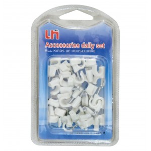 Σετ 35 στερεωτικά καρφιά καλωδίων (ρόκα) 8mm 30601266