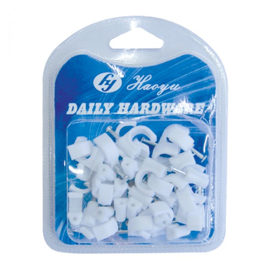 Σετ 22 στερεωτικά καρφιά καλωδίων (ρόκα) 12mm 30601268