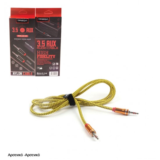 Καλώδιο 3,5AUX-105 μήκος 1,5μ. 30601326