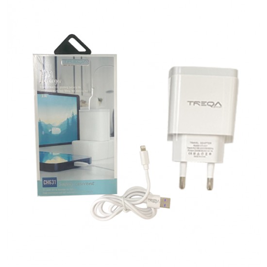 AG-30601333 - Treqa φορτιστής CH631 2x θύρες usb | ios 30601333 Treqa φορτιστής CH631 2x θύρες usb | ios 30601333