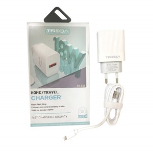 Treqa Φορτιστής usb adapter 18W CS-632 ios 30601336
