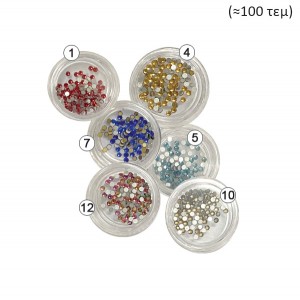 Στρασάκια νυχιών τύπου Zwarofski No6 40502013