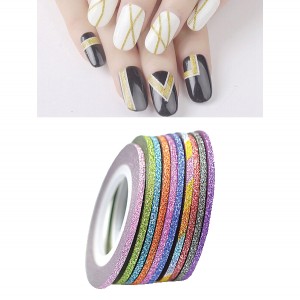 Λαχανί διακοσμητική ταινία νυχιών 2mm 40502092-8 Λαχανί διακοσμητική ταινία νυχιών 2mm 40502092-8