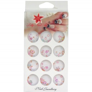 Κασετίνα με διακοσμητικά στρασάκια νυχιών 40502111 Κασετίνα με διακοσμητικά στρασάκια νυχιών 40502111