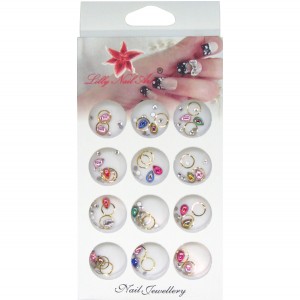 Κασετίνα με διακοσμητικά στρασάκια νυχιών 40502116 Κασετίνα με διακοσμητικά στρασάκια νυχιών 40502116