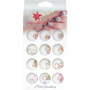 Κασετίνα με διακοσμητικά στρασάκια νυχιών 40502117 Κασετίνα με διακοσμητικά στρασάκια νυχιών 40502117