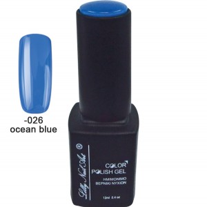 Ημιμόνιμο τριφασικό μανό 12ml - Ocean blue 40504008-026