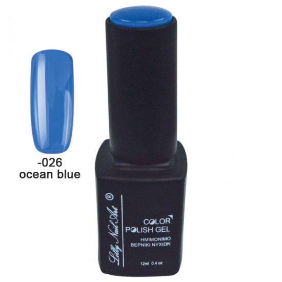 Ημιμόνιμο τριφασικό μανό 12ml - Ocean blue [40504008-026]