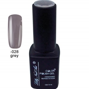 Ημιμόνιμο τριφασικό μανό 12ml - Grey 40504008-028 Ημιμόνιμο τριφασικό μανό 12ml - Grey 40504008-028