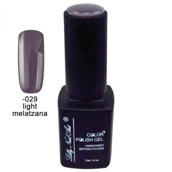 Ημιμόνιμο τριφασικό μανό 12ml - Light melatzana [40504008-029]