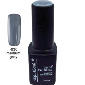 Ημιμόνιμο τριφασικό μανό 12ml - Medium grey 40504008-030 Ημιμόνιμο τριφασικό μανό 12ml - Medium grey 40504008-030