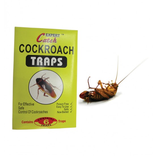 Σετ 6 αυτοκόλλητες κατσαριδοπαγίδες [30501254]