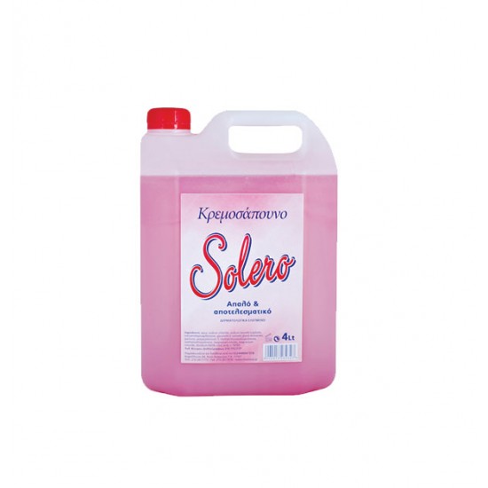 Ροζ κρεμοσάπουνο χεριών Solero 4lt [40605005]