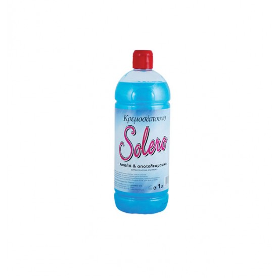 Υγρό κρεμοσάπουνο χεριών Solero μπλέ 1lt 40605008