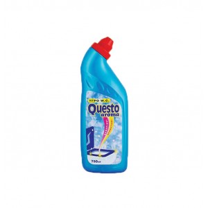 Μπλέ υγρό καθαριστικό τουαλέτας παπί 750ml Questo Aroma 40605039