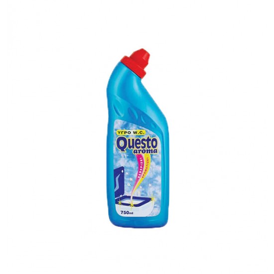 Μπλέ υγρό καθαριστικό τουαλέτας παπί 750ml Questo Aroma [40605039]