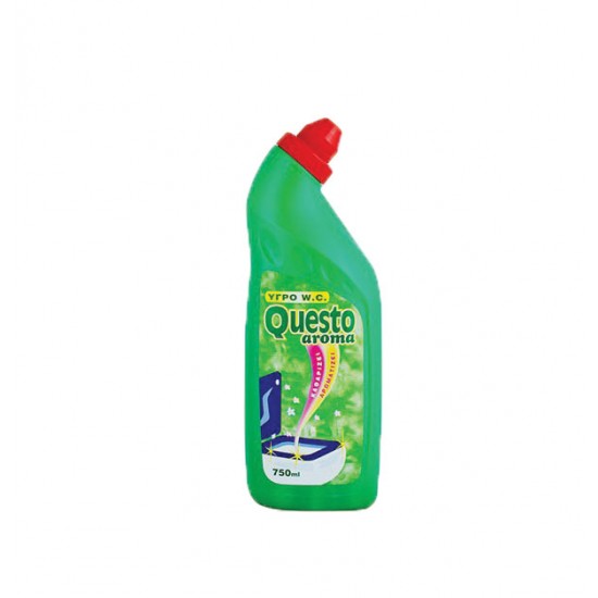Πράσινο υγρό καθαριστικό τουαλέτας Questo Aroma 750ml [40605041]