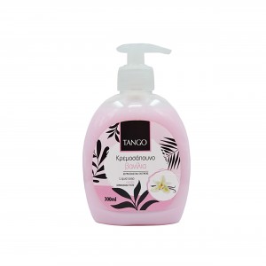 Κρεμοσάπουνο χεριών Tango αντλία 300ml ροζ "βανίλια" 40605071