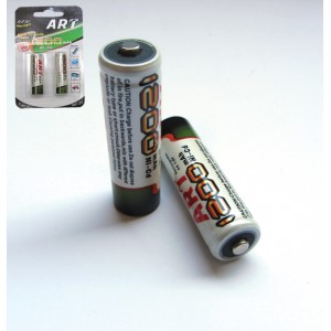 Συσκευασία 2 επαναφορτιζόμενες μπαταρίες ΑΑ-R6 00600028