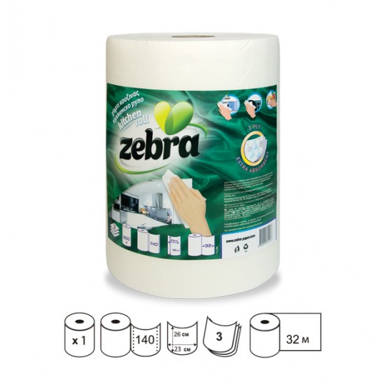 Τρίφυλλο ρολλό κουζίνας 500gr [70501203]