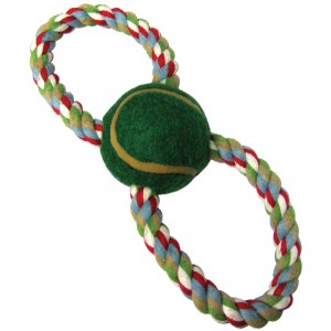 Παιχνίδι σκύλου μπάλα με σχοινί 10501553