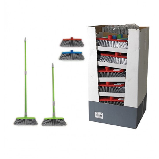 AG-77903700 - Σκούπα με επεκτεινόμενο κοντάρι 130cm 77903700 Σκούπα με επεκτεινόμενο κοντάρι 130cm 77903700