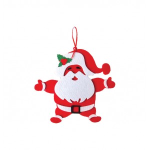 Υφασμάτινο Χριστουγεννιάτικο στολίδι 'Αγιος Βασίλης 00001106