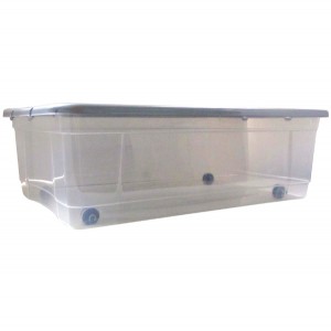 Πλαστικό κουτί αποθήκευσης 25lt με ρόδες 70101990 Πλαστικό κουτί αποθήκευσης 25lt με ρόδες 70101990