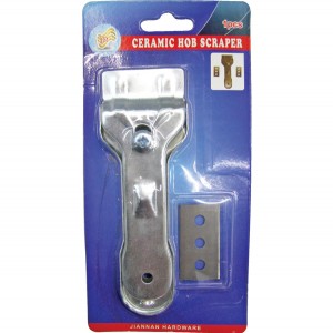 Σετ μεταλλική ξύστρα εστίας κουζίνας και 2 ανταλλακτικές λάμες 30601289 Σετ μεταλλική ξύστρα εστίας κουζίνας και 2 ανταλλακτικές λάμες 30601289