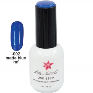 Ημιμόνιμο μανό one step 15ml - Matte blue raf 40504001-002