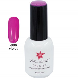 Ημιμόνιμο μανό one step 15ml - Violet 40504001-006