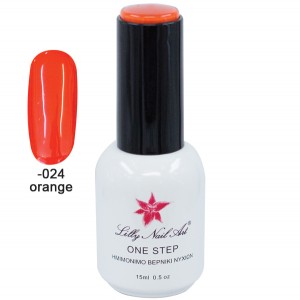 Ημιμόνιμο μανό one step 15ml - Orange 40504001-024