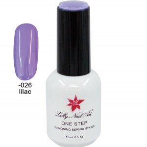 Ημιμόνιμο μανό one step 15ml - Lilac 40504001-026