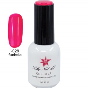 Ημιμόνιμο μανό one step 15ml - Fuchsia 40504001-029