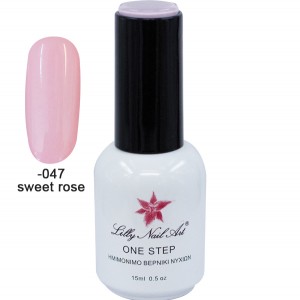 Ημιμόνιμο μανό one step 15ml - Sweet Rose 40504001-047