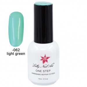Ημιμόνιμο μανό one step 15ml - Light Green 40504001-062