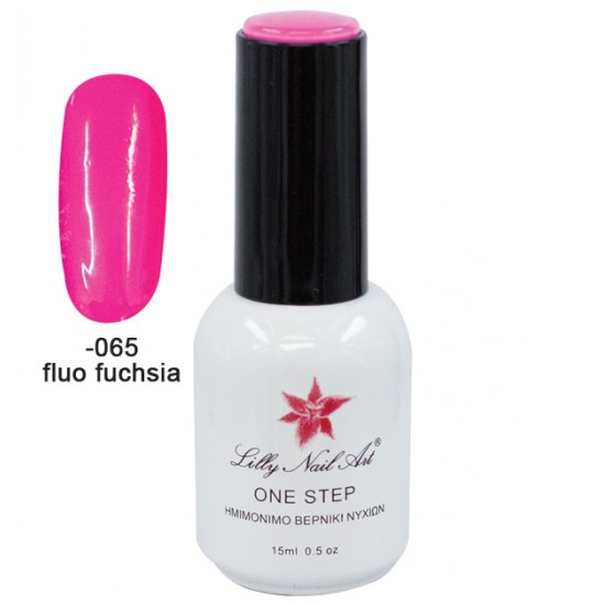 Ημιμόνιμο μανό one step 15ml - Fluo Fuchsia [40504001-065]