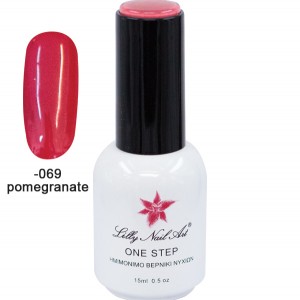 Ημιμόνιμο μανό one step 15ml - Pomegranate 40504001-069