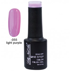 Ημιμόνιμο μανό one step 5ml - Light Purple 40504002-055