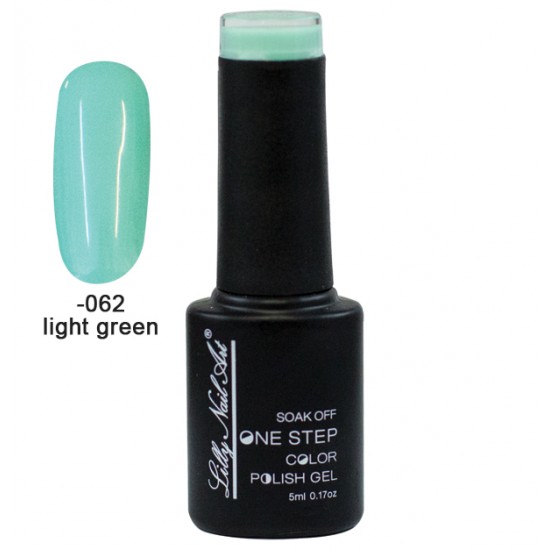 Ημιμόνιμο μανό one step 5ml - Light Green [40504002-062]
